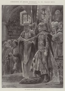 Coroações dos soberanos ingleses, William Rufus